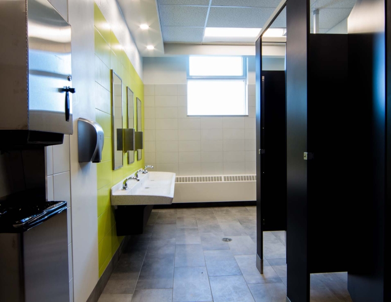 Rénovation de 4 blocs sanitaires